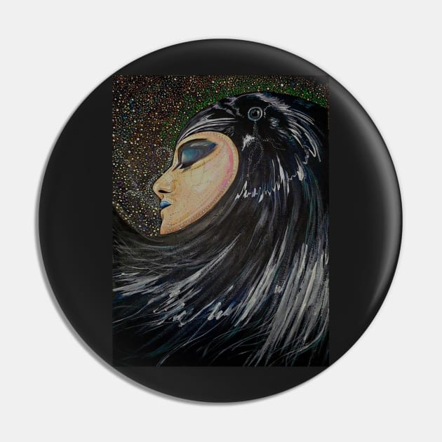 Dark Soul Night Pin by krillymoonsnail