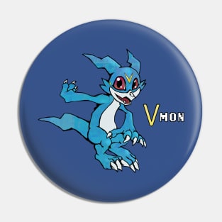 Digimon Veemon Pin