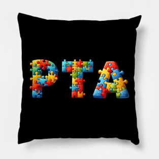 Autism Awareness Physical Therapy Assistant PTA Pillow