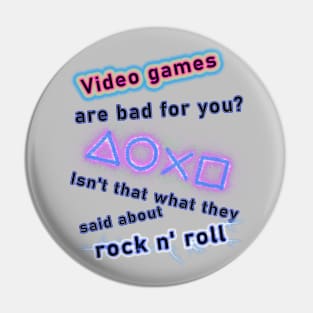 Video Games Pin