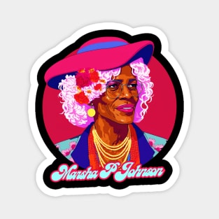 Marsha P Johnson /\/ Queer Icon Design Magnet