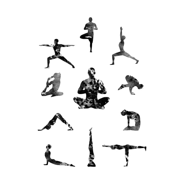 Yoga for men by erzebeth