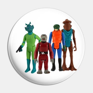 Kenner's Creature Gang (Red) Pin