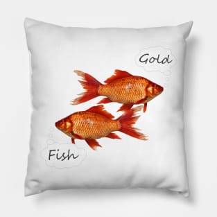 Gold Fish Swimming Pillow