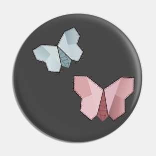 Paper Butterfly Pin