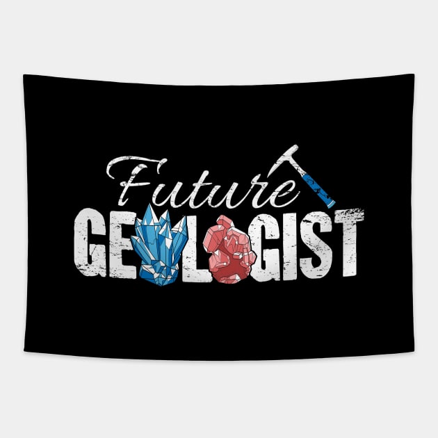 Future Geologist Tapestry by captainmood