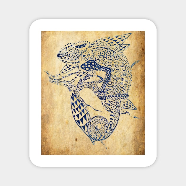 cameleon Magnet by MGphotoart