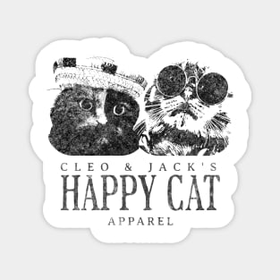 Cleo and Jack's Happy Cat Apparel Magnet