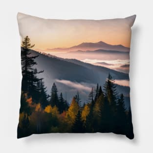 Great Smoky Mountains Pillow