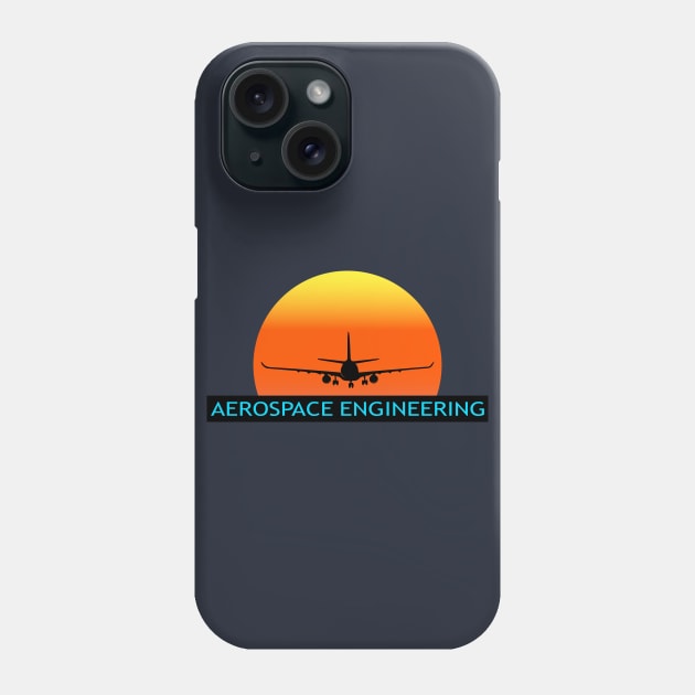 aerospace engineer, airplane, aeronautical engineering Phone Case by PrisDesign99