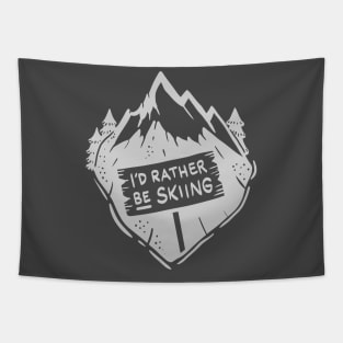 Downhill Ski and Snowboard Gifts Tapestry