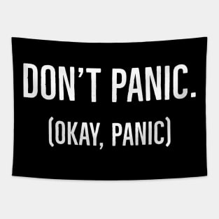 Don't Panic Tapestry