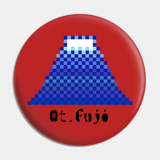 Mt.Fuji Pin by Japopon