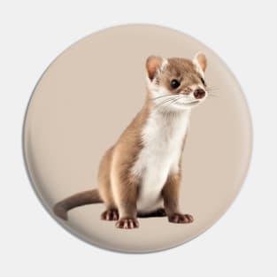 Stoat Pin