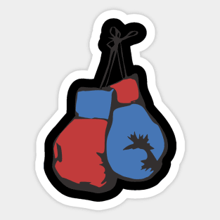 1 SUPREME boxing gloves sticker
