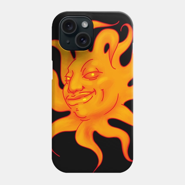 Solar Power Phone Case by hideedoodle