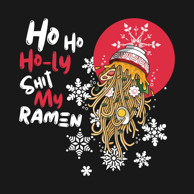 Funny Ramen Design- Winter Look by Meoipp