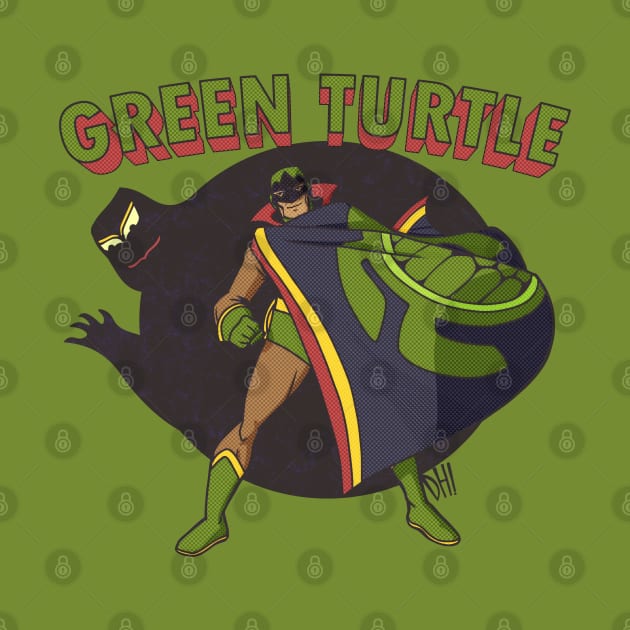 The Green Turtle by Doc Multiverse Designs