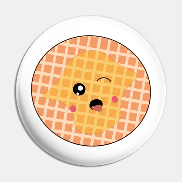 Waffle Wonderland Pin by letzdoodle