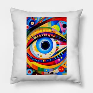 Eyes of Enchantment: Beautiful Eye Design Pillow