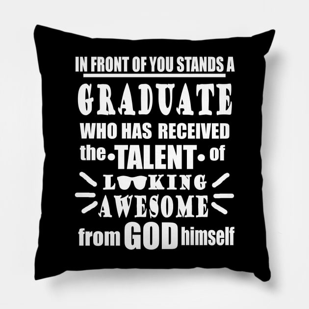 Abitur Abitur Student University Spell Degree Pillow by FindYourFavouriteDesign