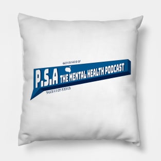 P.S.A. The Mental health Podcast Pillow