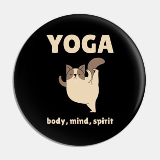 yoga body mind spirt Pin