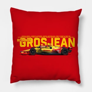 Romain Grosjean 2022 (yellow) Pillow