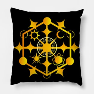 Planetary sacred geometry of the stars Pillow