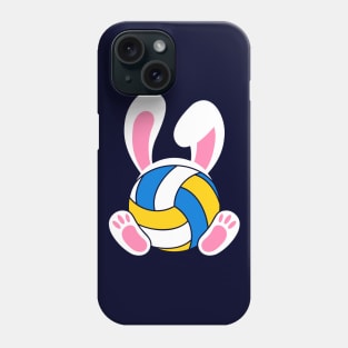 Volleyball Easter bunny with rabbit ears bunny feet Phone Case