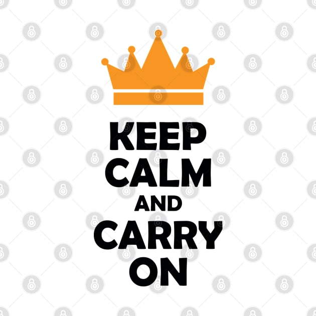 Keep Calm and Carry On by vestiart