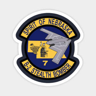 B-2 Stealth Bomber - Nebraska Magnet