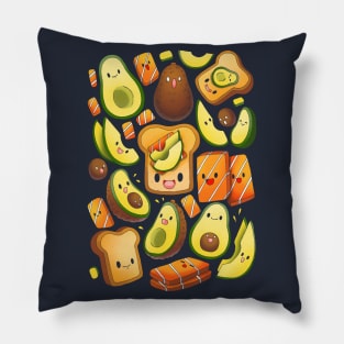 Avocado Toast Pillow