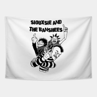 Punk Rock Man Of Siouxsie And The Banshees Tapestry