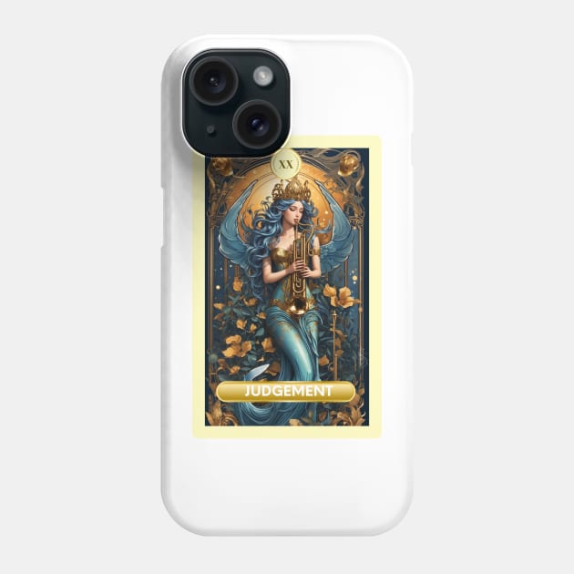 The Judgement Card From the Light Mermaid Tarot Deck. Phone Case by MGRCLimon