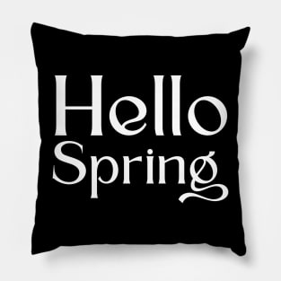 Hello Spring Pillow