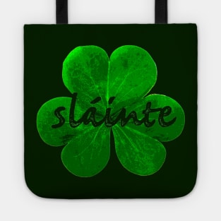 Saint Patrick's Day sláinte Shamrock Design Tote