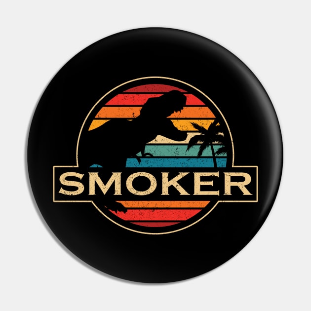 Smoker Dinosaur Pin by SusanFields