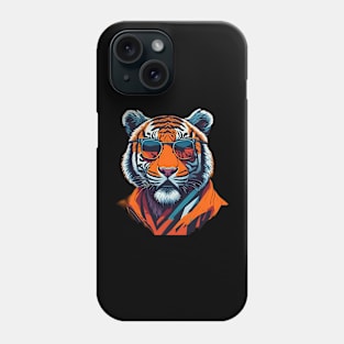 Wildlife Tiger Face Art Phone Case
