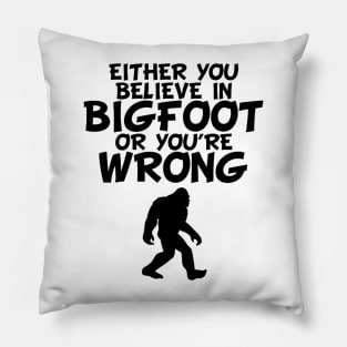 Big foot wrong Pillow