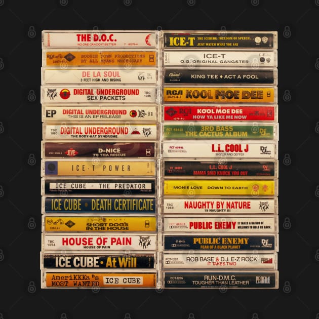 Hip Hop Tapes #2 by HustlerofCultures