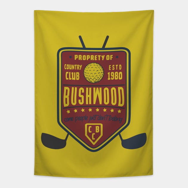 Property of Bushwood Country Club 1980 Tapestry by Nostalgia Avenue