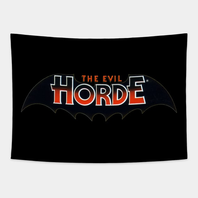 The Evil Bat Logo Tapestry by That Junkman's Shirts and more!