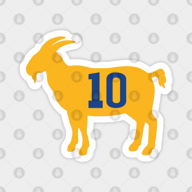 Tim Hardaway Golden State Goat Qiangy Magnet by qiangdade