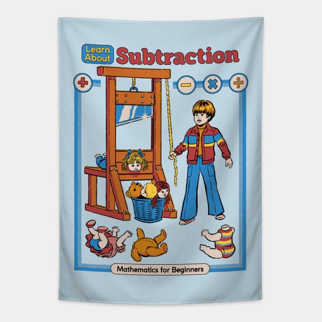 Learn About Subtraction Tapestry by Steven Rhodes