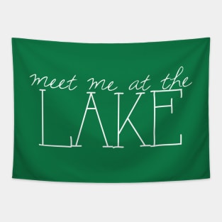 Meet Me at the Lake Tapestry