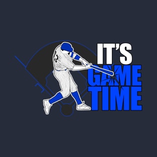 It's Game Time - Baseball (Blue) T-Shirt