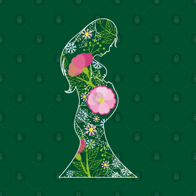 pregnant woman by tetiana12.art