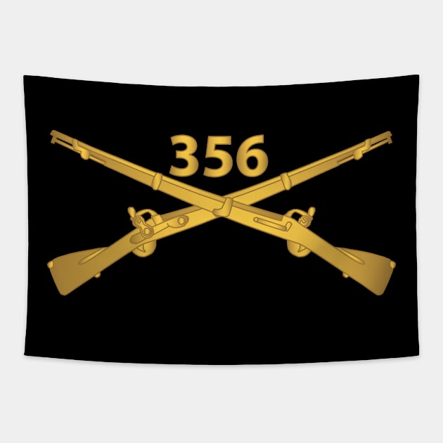 356th Infantry Regiment - Inf Branch wo Txt X 300 Tapestry by twix123844