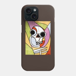 Cubist Skull Phone Case